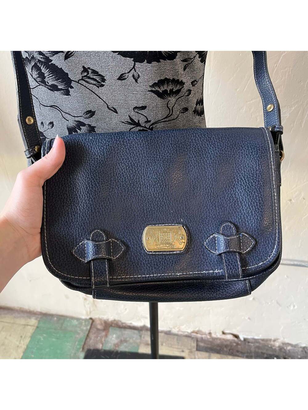 Vintage Blue Purse